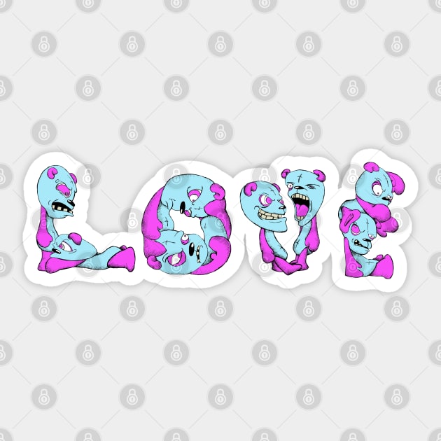 Love bears Sticker by Bear Crump